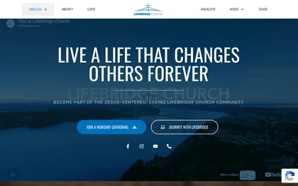 The Life Bridge Way home page